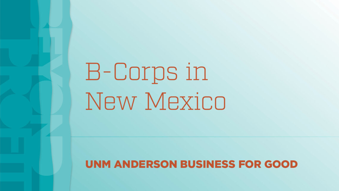 Beyond Profit Event - B-Corps in New Mexico