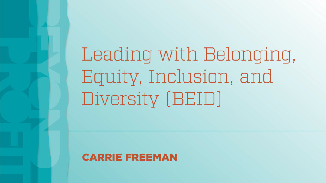 Leading with BEID
