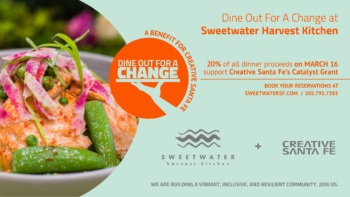 Dine Out For A Change at Sweetwater Cafe Fundraiser event.